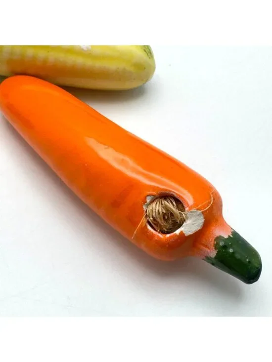 Loose Kitchen Ceramic Fruits Vegetables Decor Replacement Tomato Onion No Rope - Picture 15 of 16